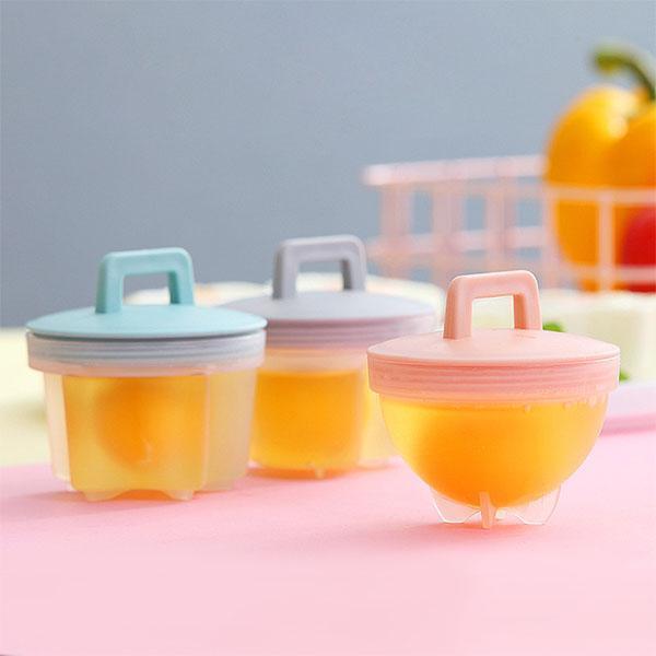 4Pcs Creative boiled egg mold