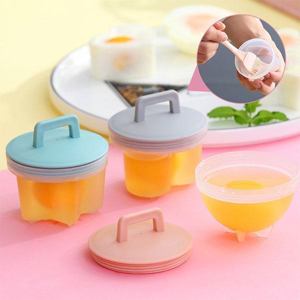 4Pcs Creative boiled egg mold