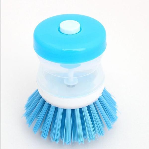 Automatic liquid washing pot brush
