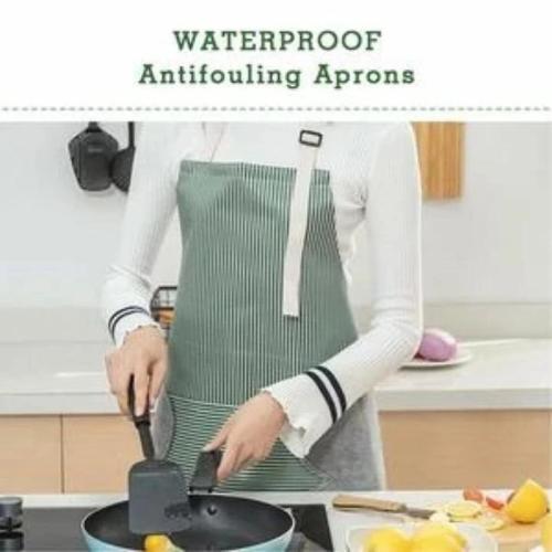Erasable Hand Waterproof Kitchen Apron