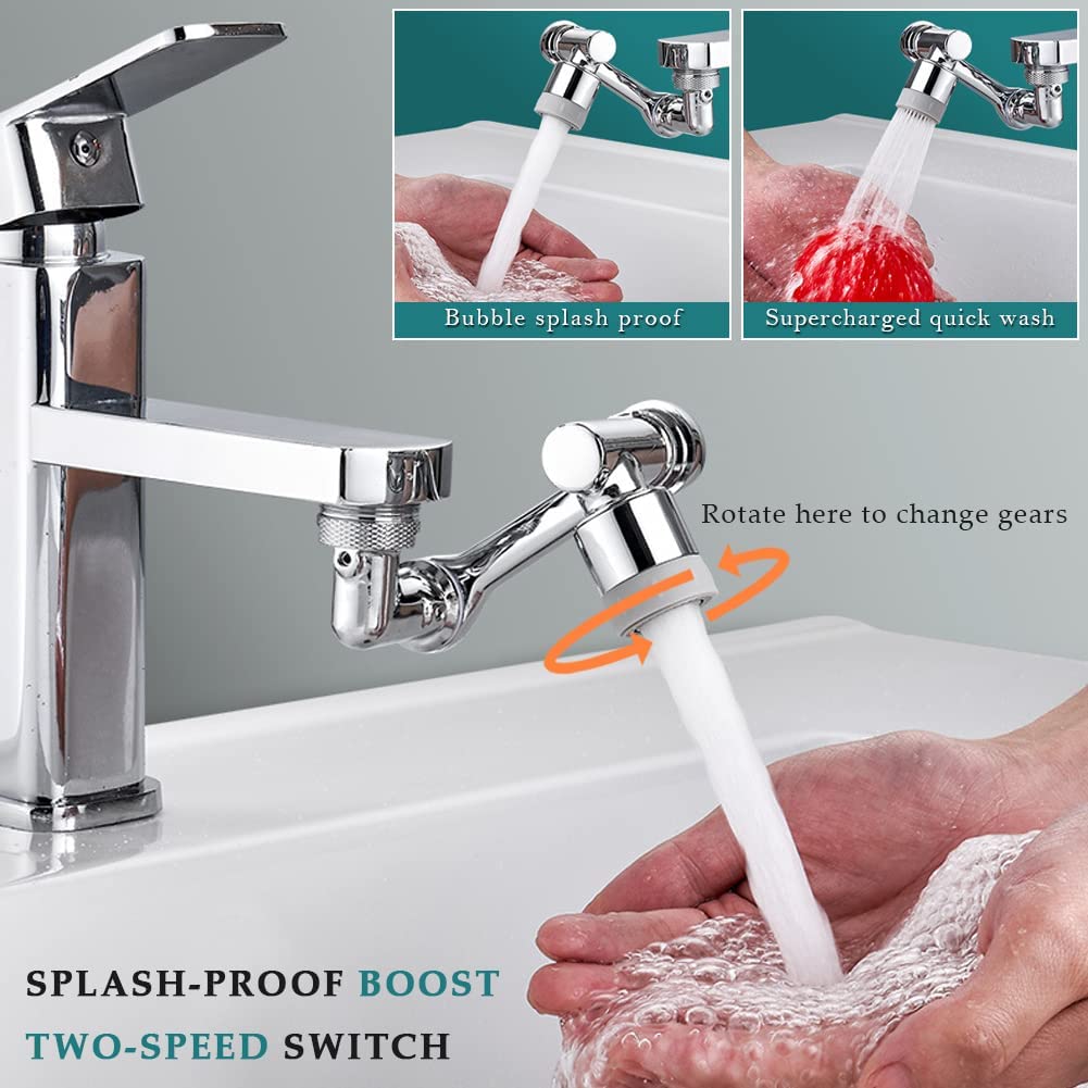 1080° Rotation faucet robotic arm
