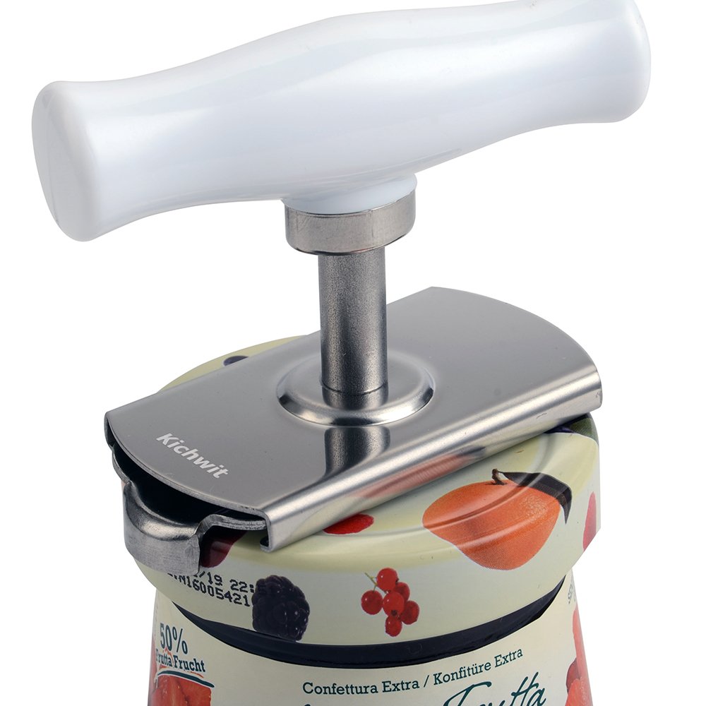 Adjustable stainless steel can opener (Free keychain bottle opener)