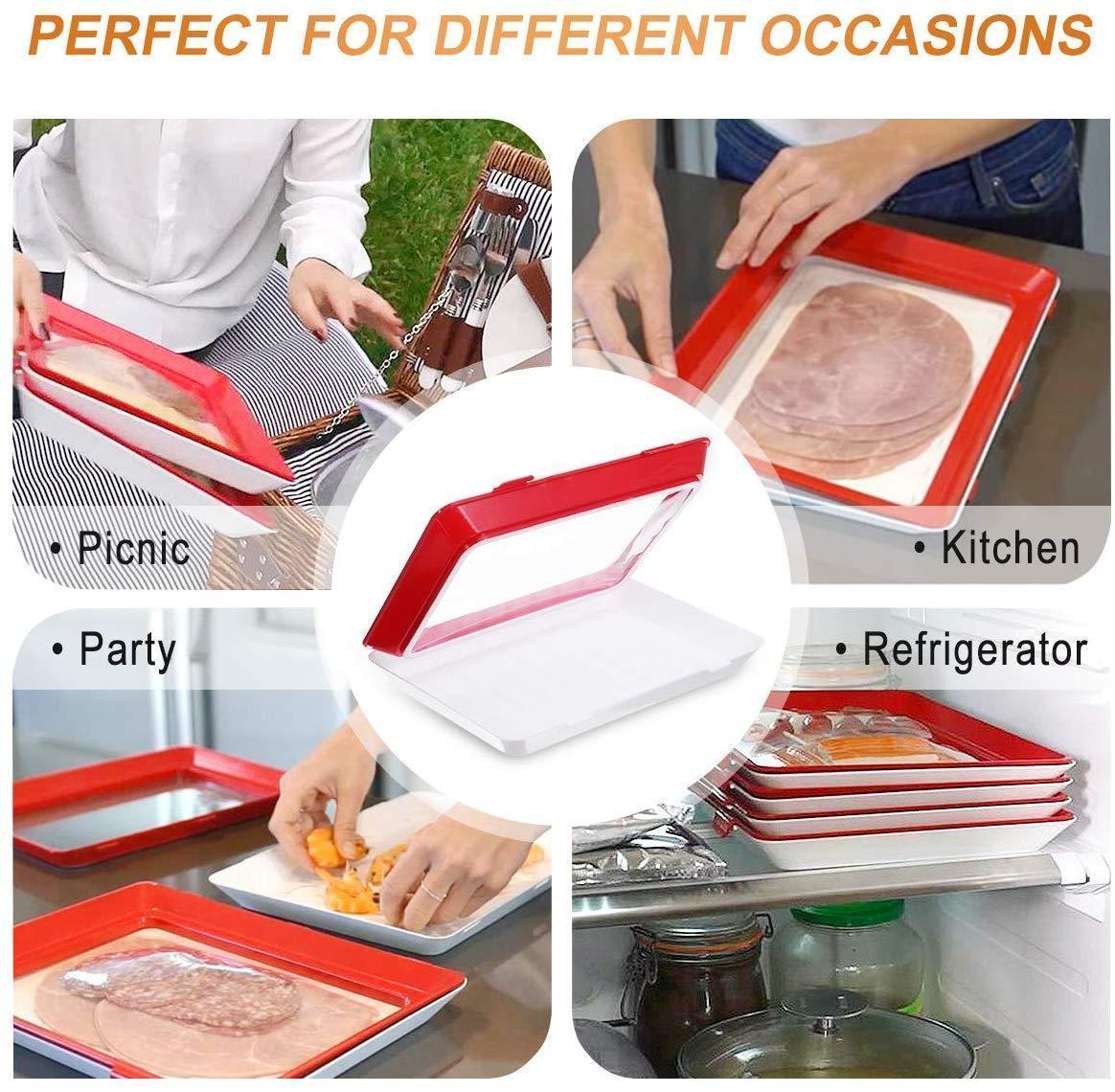 Creative Stackable Food Preservation Tray