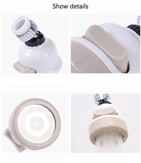 360 Degree Rotatable Faucet Water Saving Filter Sprayer