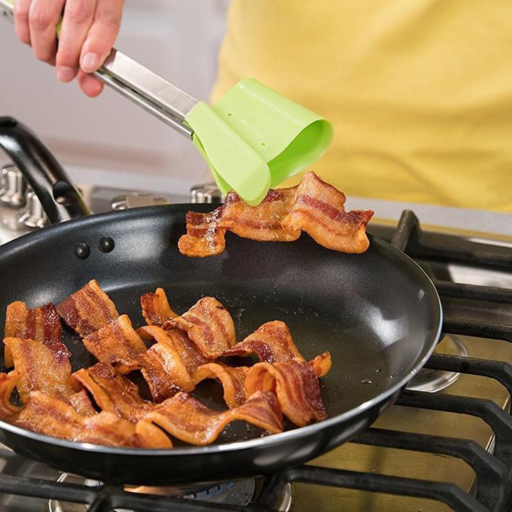 Convenient Kitchen Spatula & Tongs Non