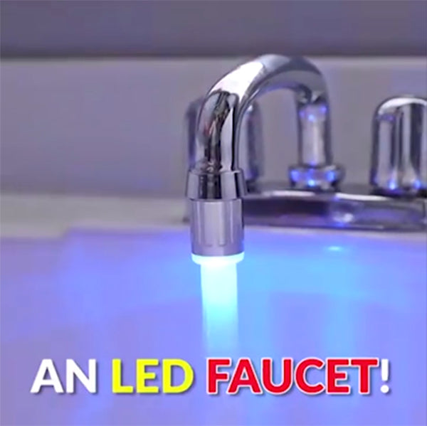 Amazing Intelligent LED Faucet WaterFall