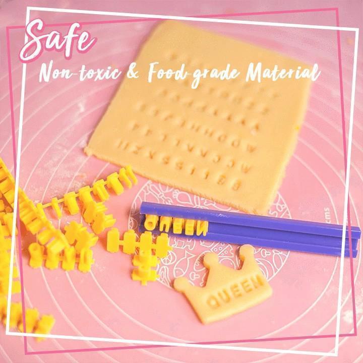 DIY Letter Cookie Stamp