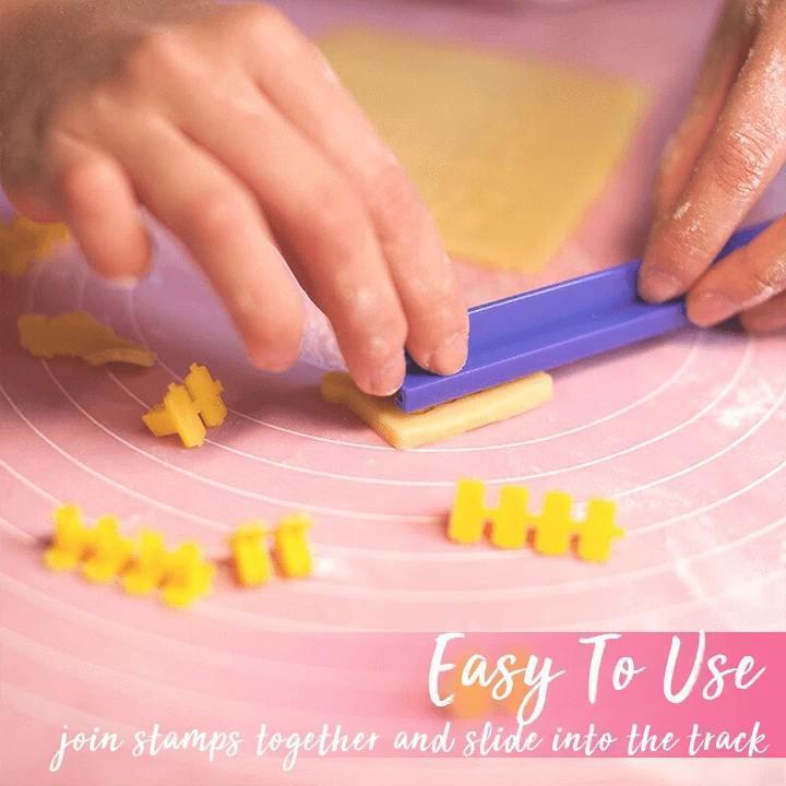 DIY Letter Cookie Stamp
