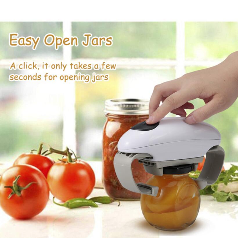Binaural electric can opener