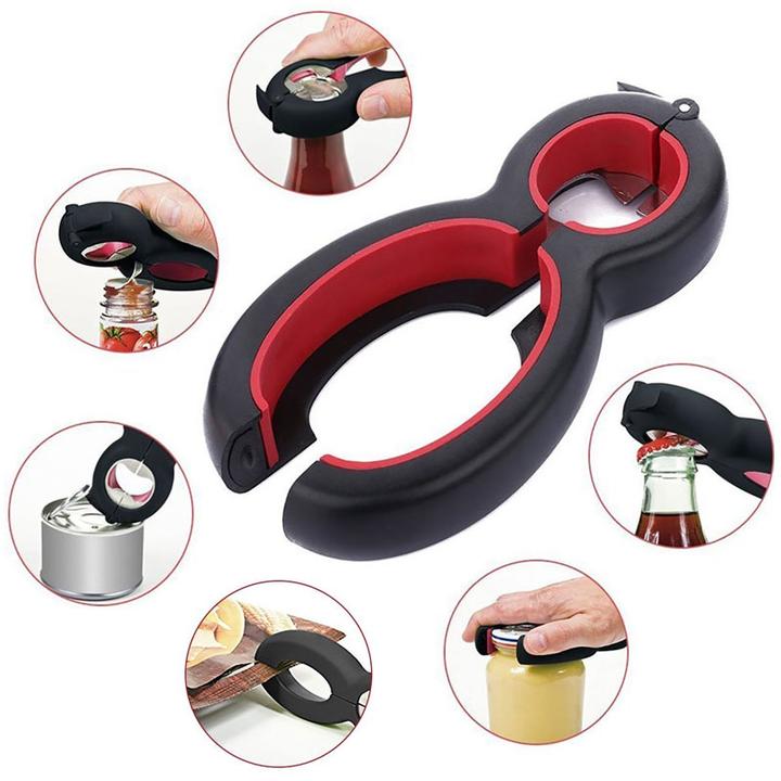 6-In-1 Multifunctional bottle opener